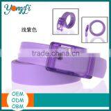 Wholesale Silicone Unisex Fashion Rubber Silicone Belts thumbnail-1