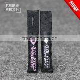 Woven Zipper Puller Design With Logo For Clothes thumbnail-4