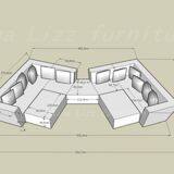 2017 European Style Leather Sofa for Living Room Sofa thumbnail-3