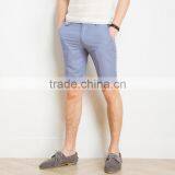 The British Summer Leisure Shorts Blue Slim Men Pants Trend Custom Made thumbnail-3