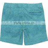 Customize Classic Board Short for Man Breathable Recycled Polyester Cotton Construction Swim Trunk Side And Hidden Back Pocket thumbnail-3
