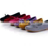 Zm50262b Europe Bowknot Tassel Lady Shoes Low Cut Women Single Shoe thumbnail-2