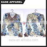 Women Multi Colours Print Woven Blouses thumbnail-1