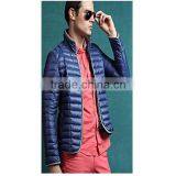 2015 China Factory Fashion Blue Downproof Outdoor Duck Mens Down Jacket thumbnail-4