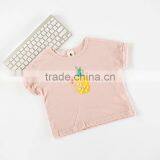 S17108A 2017 New Summer Clothes Girls T-shirt thumbnail-4