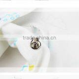 Stormy Printing White Newborn Baby Romper Interlock 100% Cotton Baby Clothing thumbnail-4