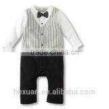 Organic Cotton Long Sleeves Baby Clothes Romper Boy thumbnail-3