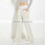 2017 OEM Soft Jogger Trousers Casual Olive Linen Women Pants thumbnail-5