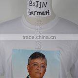 100% Polyester White Color Election T-shirt With Heat Transfer Printing thumbnail-3