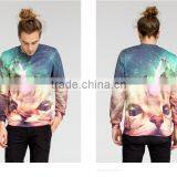 Unisex Polyester/spandex Full Sublimation Crewneck Sweatshirt thumbnail-5