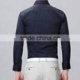 Fashion Men Beautiful Dress Shirt Delicate Printed Slimming Garment thumbnail-2