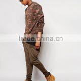 All-over Camouflage Print Crew Neck Camo Sweatshirt thumbnail-4