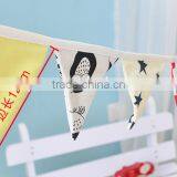 Hot Selling High Quality Fabric Home Decoration Bunting Flag/pennant thumbnail-6