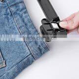 Plastic Skirt Slack Hanger With Pinch Clips and Chrome Plated Metal Hook thumbnail-4