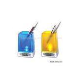 Sell LCD Alarm Clock With Pen Holder thumbnail-1