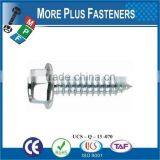Made in Taiwan DIN 6928 Ind Hex Washer Head Tapping Screw DIN 6928 thumbnail-2