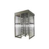 Stainless Steel Half Height Turnstile With Alarm System Function for Office Building OEM thumbnail-1
