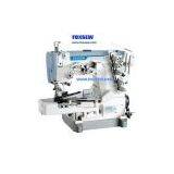 High Speed Cylinder Bed Interlock Sewing Machine for Tape Binding thumbnail-1