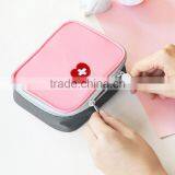 Travel Trip Handy Fabric First-aid Medicine Case Holder thumbnail-2