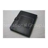 4900MAH Bluetooth Keyboard Leather Ipad Solar Charger Cases for Palm / EReaders / Droid
