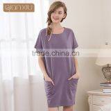 Many Years Factory Qianxiu Casual Style Home Maternity Dress thumbnail-2