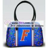 311 Bags Purses Rhinestuds Octagon Studs Iron on Hot-fix Heat Transfer Design 1