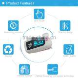 Color LED Display 2 Colors Design Fingertip Pulse Oximeter Spo2 PR Monitor Blood Oxygen Meter Monitor thumbnail-2