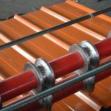 High Standard Hot Selling Galvanized Trapezoidal Roof Sheet Roll Forming Machine thumbnail-2