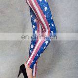 Hot Popular Womens American Flag Leggings thumbnail-2