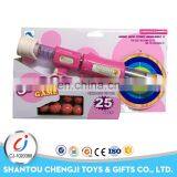 Hot Selling Shooting Toy Ping Pong Ball Gun(plastic Gun)