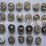 Double Sided Metal Jean Jacket Button Snapp for Leather thumbnail-1