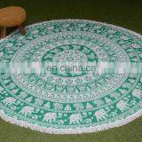 India Price Round Table Cover Custom Restaurant Table Cover