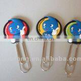 Hot Selling Factory Price and Custom Made Soft Pvc Book Mark,bookmarks