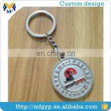 High Quality Custom Logo Rotating Soccer Keychain thumbnail-5