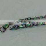 Manufacturer Supply Metal Snap Hooks With Chain for Bag Handle