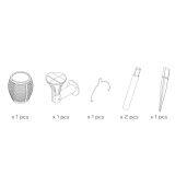 Solar Flame Lamp 36 LEDs Dancing Waterproof Landscape Decoration Lighting, Dusk to Dawn for Outdoor thumbnail-4