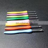 Knitting Tool Sweater Needle New Color Plastic Handle Aluminum Crochet Fingerprint Handle Needle Hooks thumbnail-1