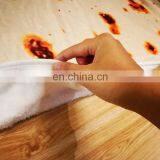 Junk Food Beach Towel Blanket With Tassels Burgers Pizza Fast Food Print Teens Girls Fashion Round Yoga Funny Food Blanket thumbnail-7