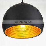 Modern Style New Design Aluminum & Black Hanging Round Ball Pendent Light thumbnail-6