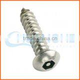 China Supplier Anti-theft Screw With Plastic and Stainless Steel Washers