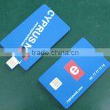 Logo Printing, Business Gift,credit Card Usb Flash Drive 1g/2g/4g/8g/16g