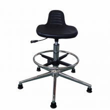 Ergonomic Thermostatic Chair Black ESD Five Conductor Antistatic Office Chair thumbnail-3