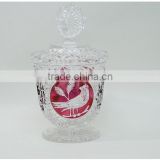 Used glass tableware in good condition from Japanese company