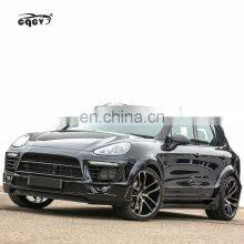 Wide Body Kit for Porsche Cayenne 958.2 2015-2017 Front Bumper Rear Bumper Wide Flare and Hood for Porsche Cayenne 958 Facelift thumbnail-1