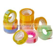 Hot Selling Super transparent tape sealing packing correction gummed Stationery tape