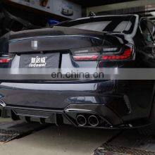 ABS Plastic Gloss Black Rear Lip Bumper Diffuser For BMW 3 Series G20 2019+ Rear Diffuser thumbnail-3