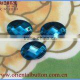 Super Shiny Acrylic Crystal Stone With 2 Holes thumbnail-1