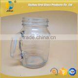 120ml Small Glass Mason Jar With Holder for Liquid thumbnail-2