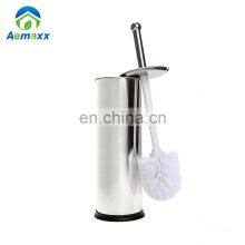 Factory Price Wholesale Optional Stainless Steel Clean Toilet Brush Head Set thumbnail-5