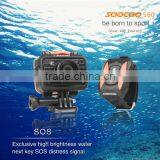 NOVATEK 96655 Chipset 60M Waterproof FULL HD 1080P WiFi Action Camera SooCoo S60 With 10M Waterproof 2.4GHz RF Remote Controller